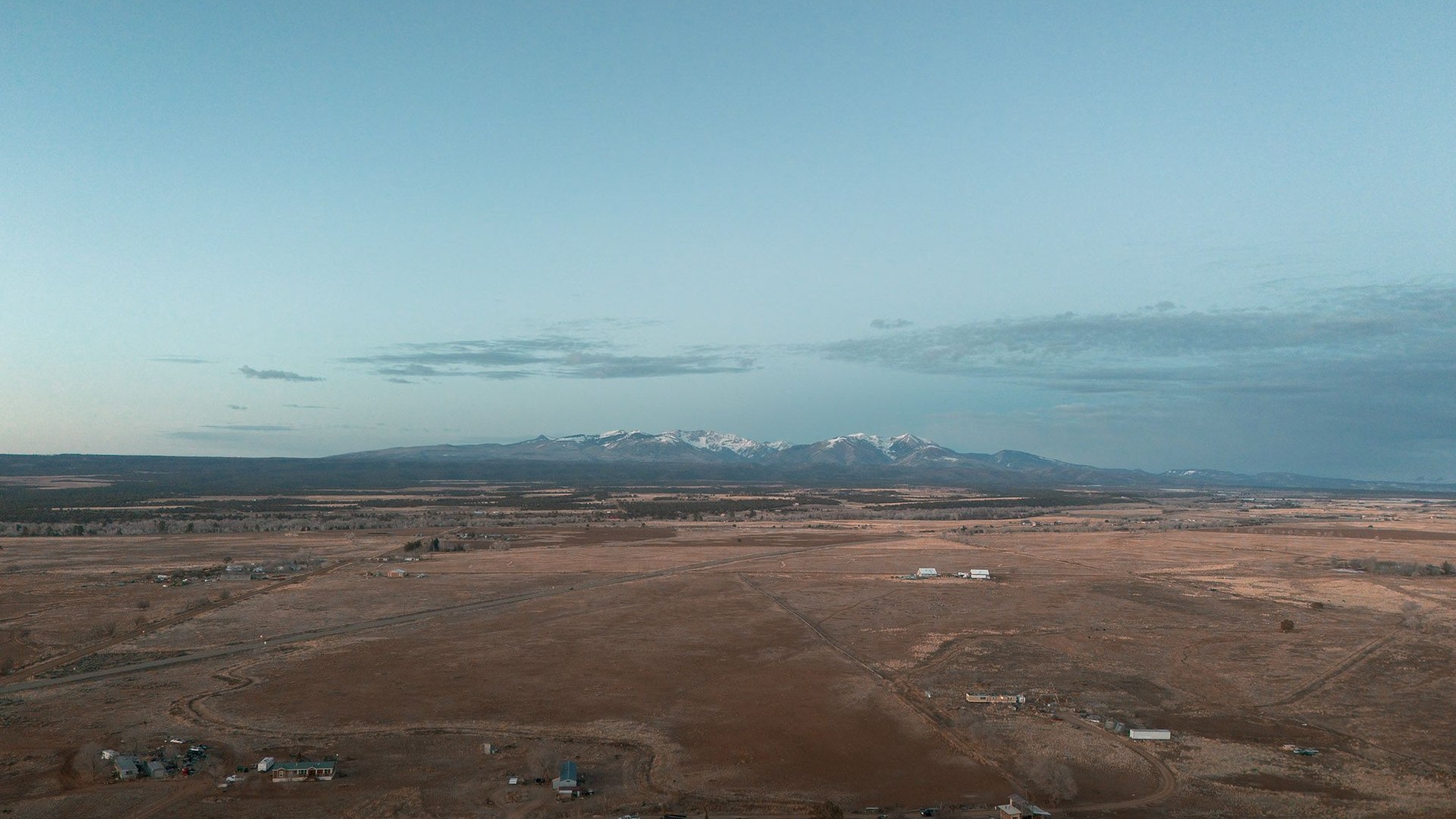 Real Durango, Colorado mountain landscape and high desert scenery